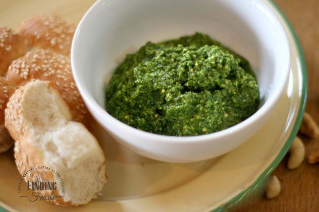 Finding Feasts - Basil Pesto w Cashew Nuts_3