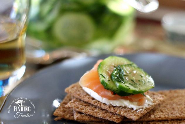 Finding Feasts - Finnish Cucumber and Dill Salad 4