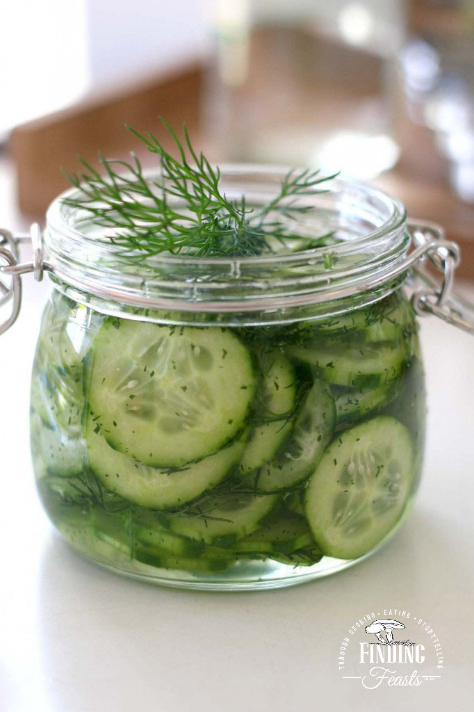 Kurkku Tilli Salaatti – Finnish Pickled Cucumber & Dill Salad