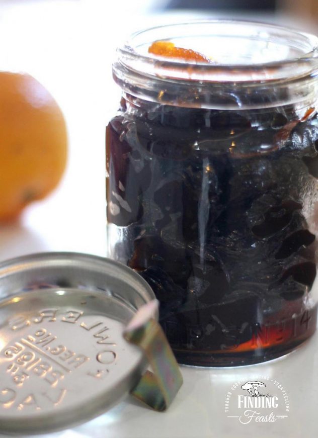 Finding Feasts - Prunes in Spiced Port Syrup