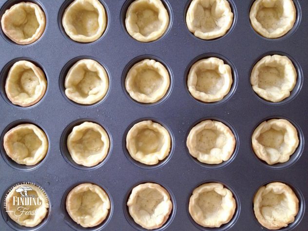 Mini Spinach and Ricotta Tarts