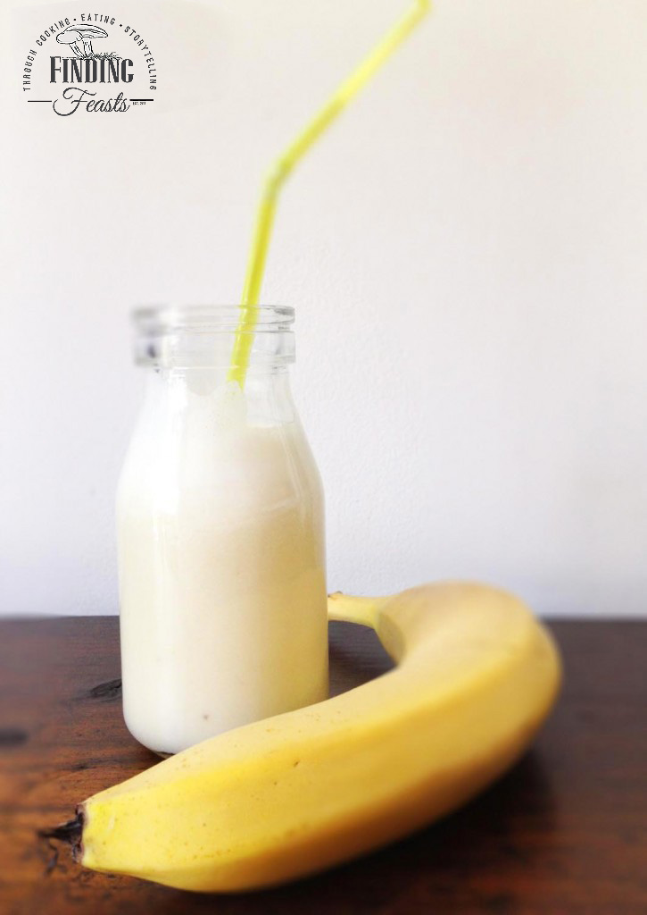 Banana Egg Flip Thickshake