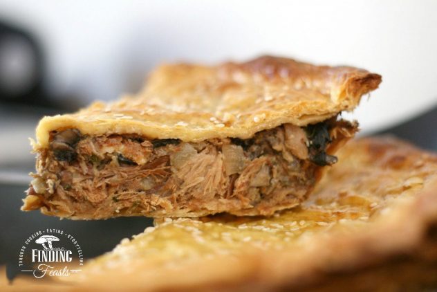 Wild Rabbit Mushroom Pie