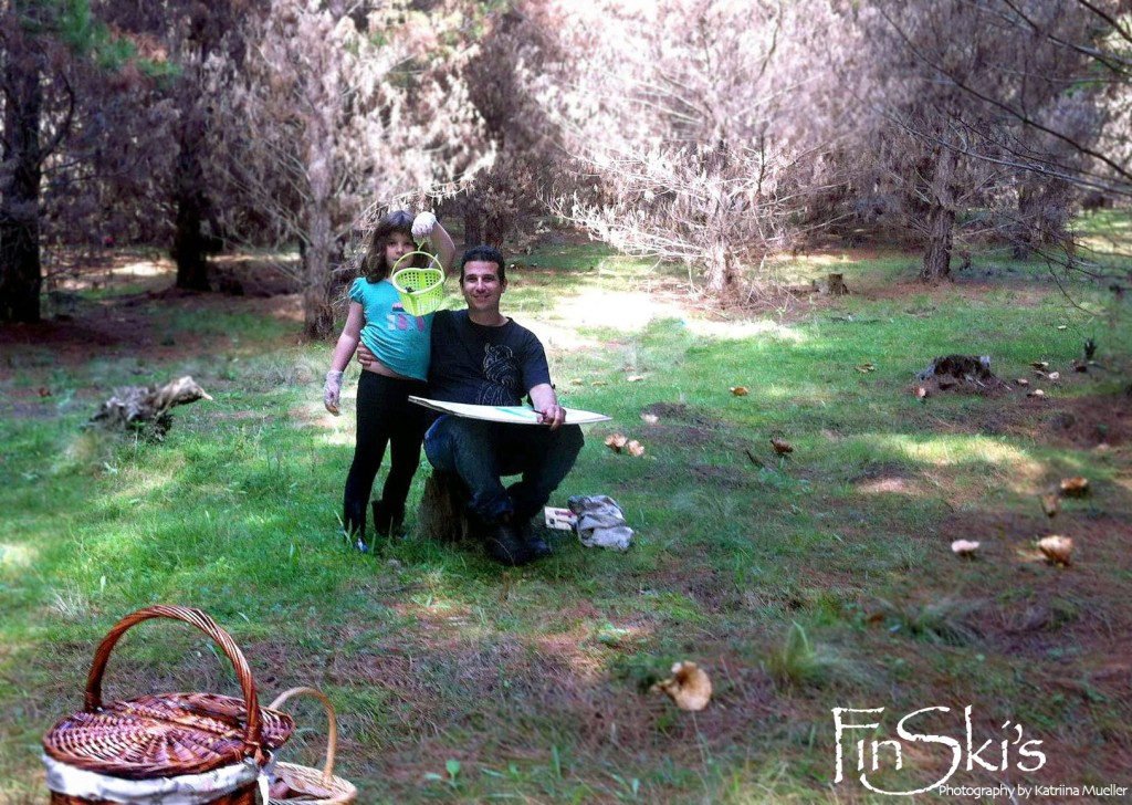 FinSki’s first wild mushroom foraging tour