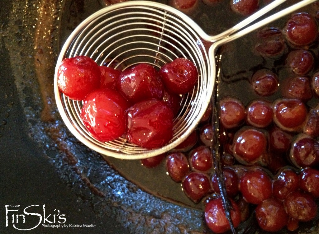 FinSkis Chai Cherry Compote