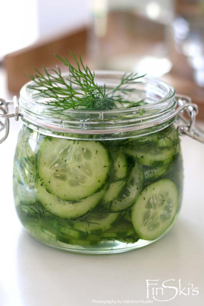 Finnish Cucumber and Dill Salad