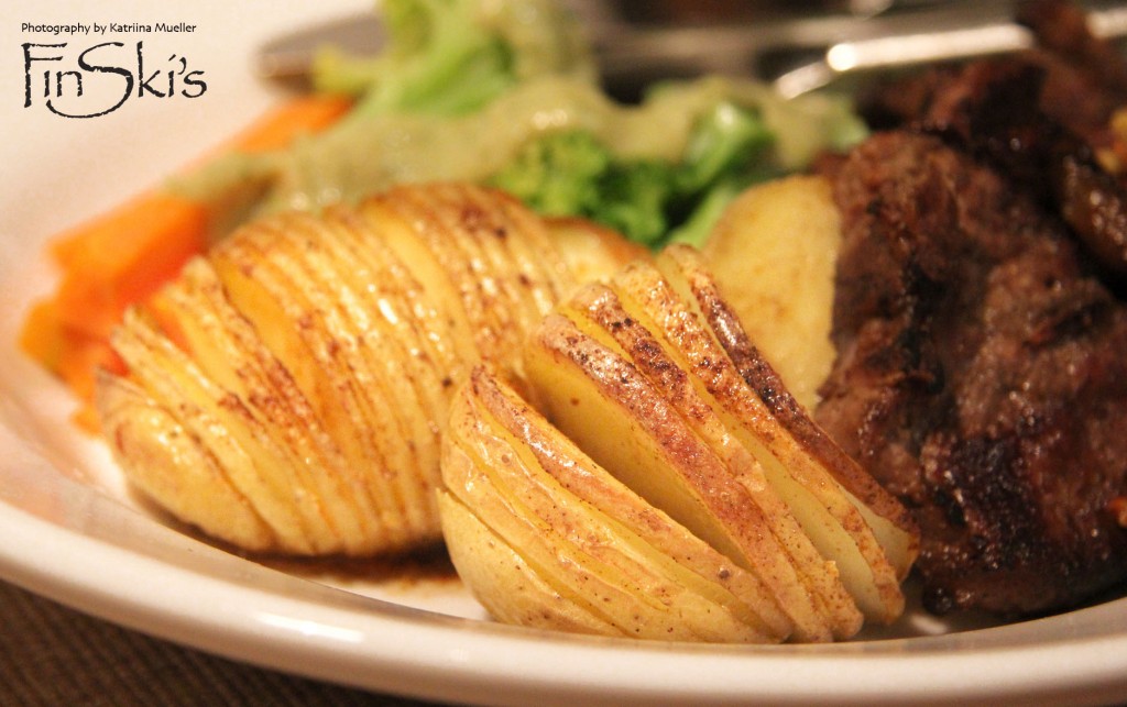 Smokey Paprika Hasselback Potatoes