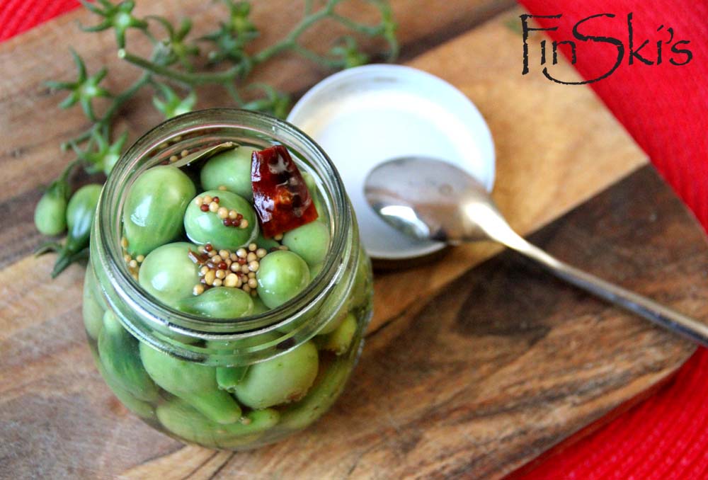 PIckled Green Tomatos