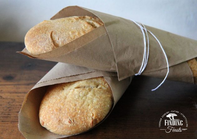 Finding Feasts - Wild Yeast Sourdough Bread Rolls_1