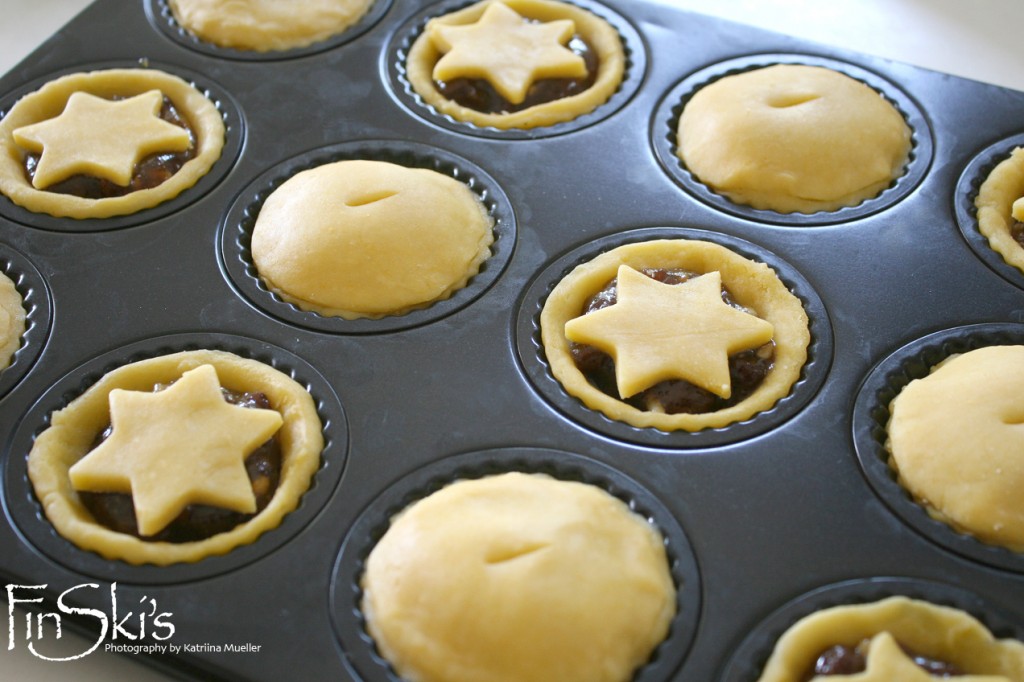 Christmas Fruit Mince Pies Using Egg Free Pastry