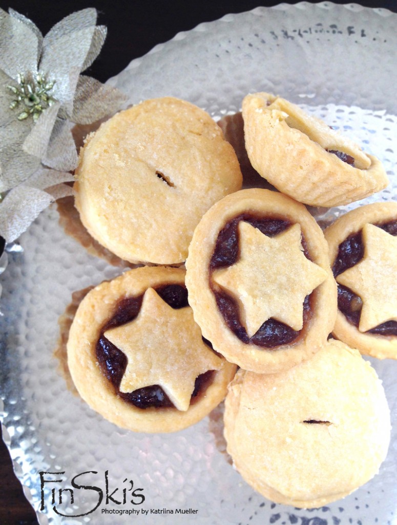 Christmas Fruit Mince Pies Using Egg Free Pastry