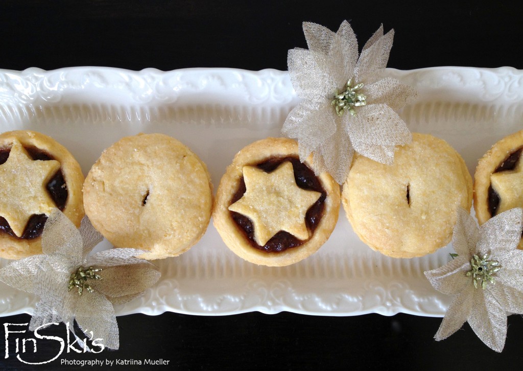 Christmas Fruit Mince Pies Using Egg Free Pastry