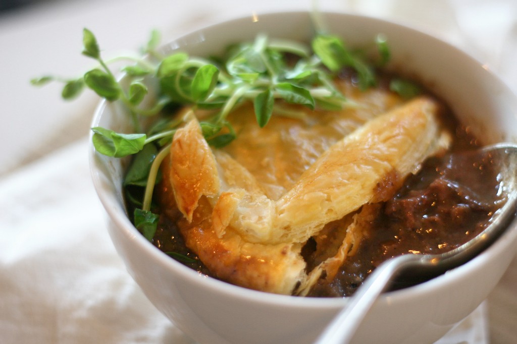 Braised Beef Cheek and Mushroom Pie