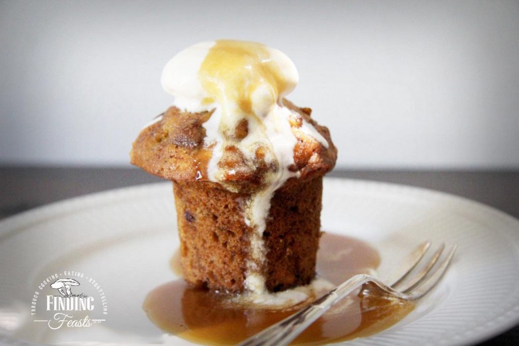 Warm Sticky Date Pudding w/ Butterscotch sauce