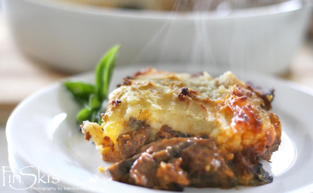 Beef and Mushroom Cottage Pie