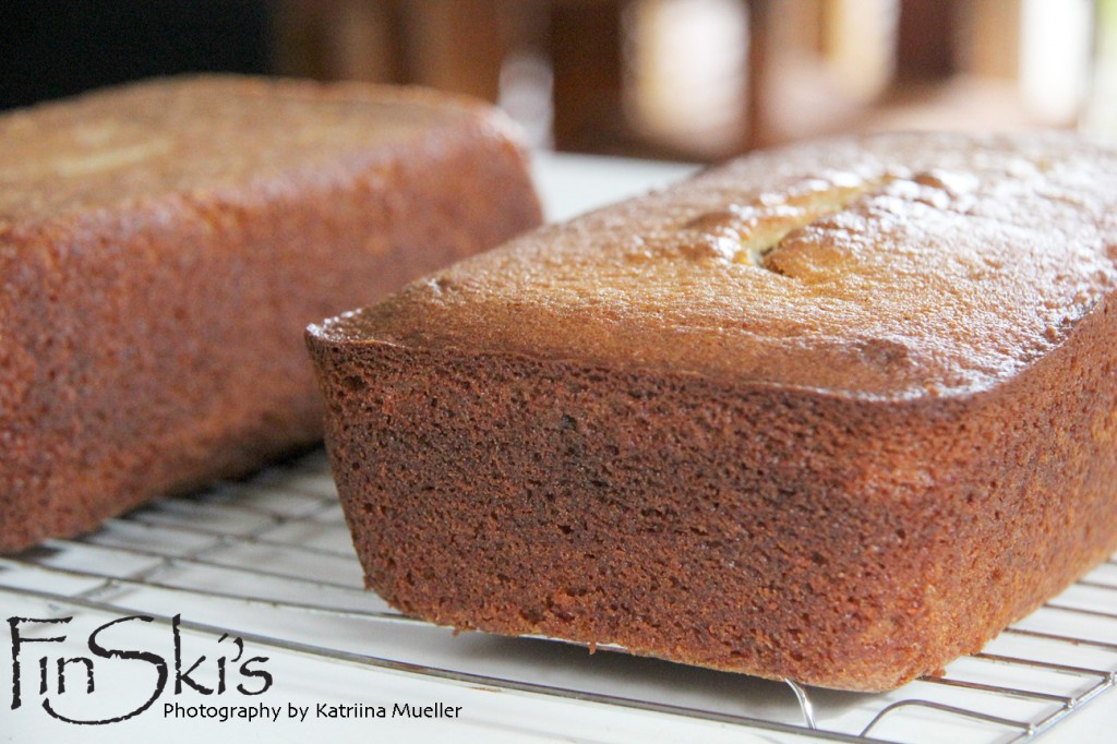 The Easiest Banana Bread Ever w/ Lemony Cream Cheese Frosting