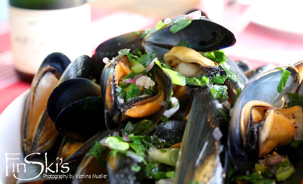 Mussels in White Wine & Parsley Sauce
