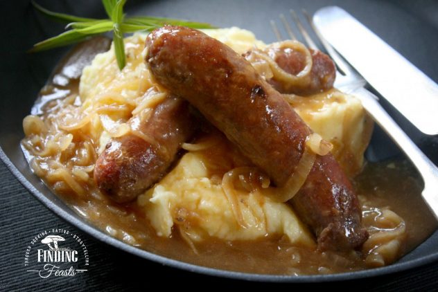 Finding Feasts - Bangers and Mash