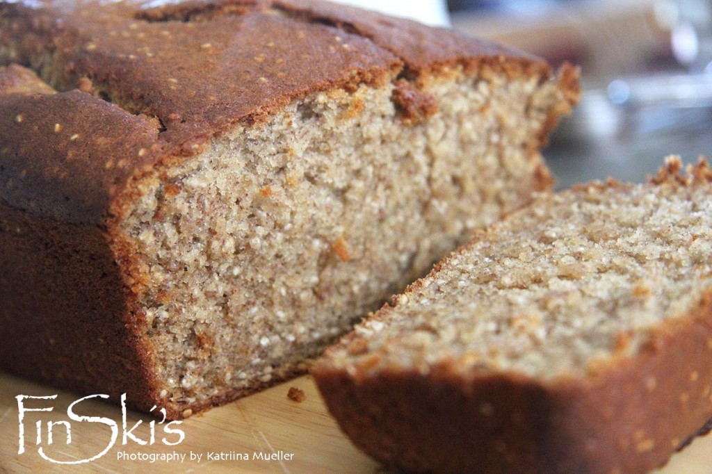 White Chia Seed Banana Bread