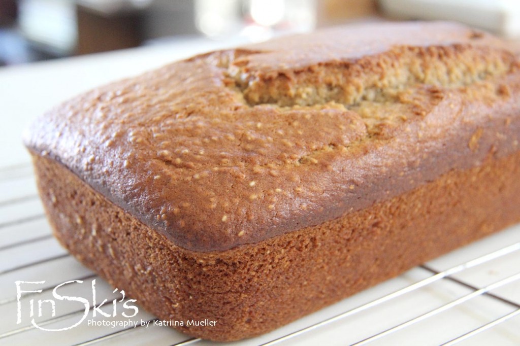 White Chia Seed Banana Bread