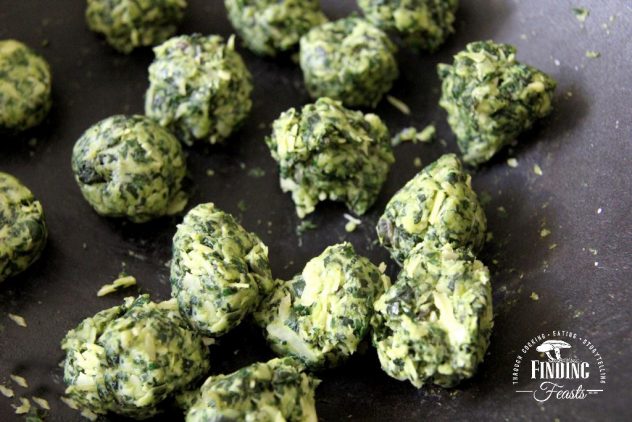 Savoury Spinach and Parmesan Biscuits