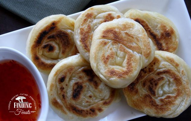 Roti Canai using Pizza Dough, a step by step