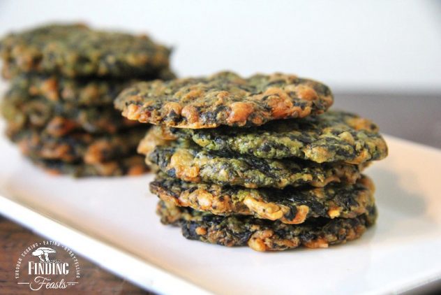 Savoury Spinach and Parmesan Biscuits