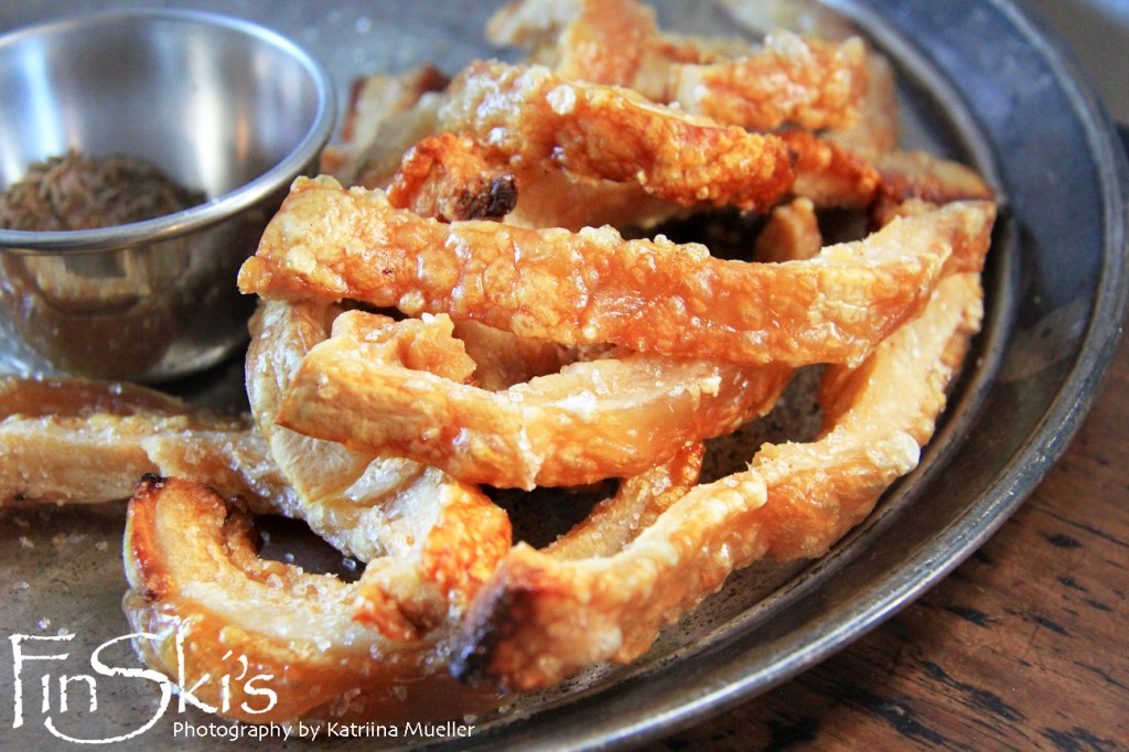 Pork Sticks w/ Spicy Cumin Salt aka Pork Scratchings