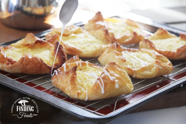 Danish Sweet Cheese Pastries From Scratch