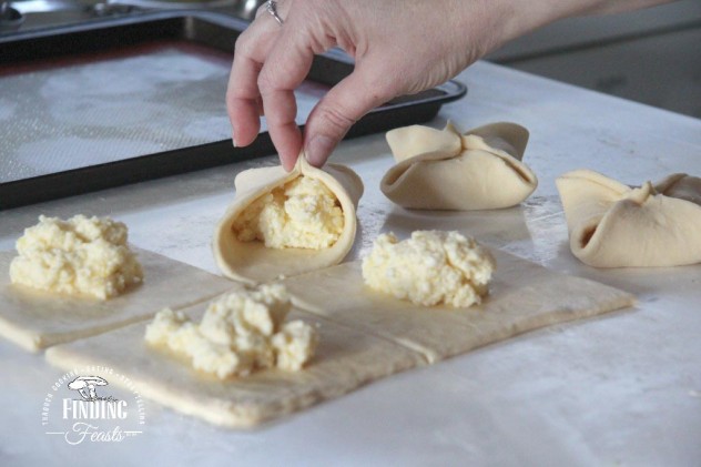 Finding Feasts - Danish Sweet Cheese Pastries From Scratch 12