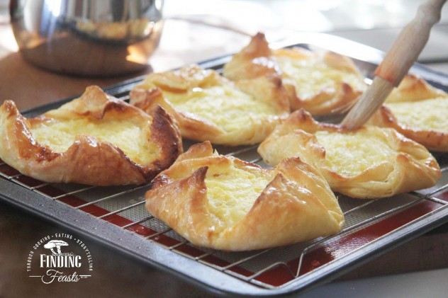 Finding Feasts - Danish Sweet Cheese Pastries From Scratch 4