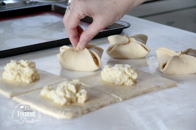 Finding Feasts - Danish Sweet Cheese Pastries From Scratch 9