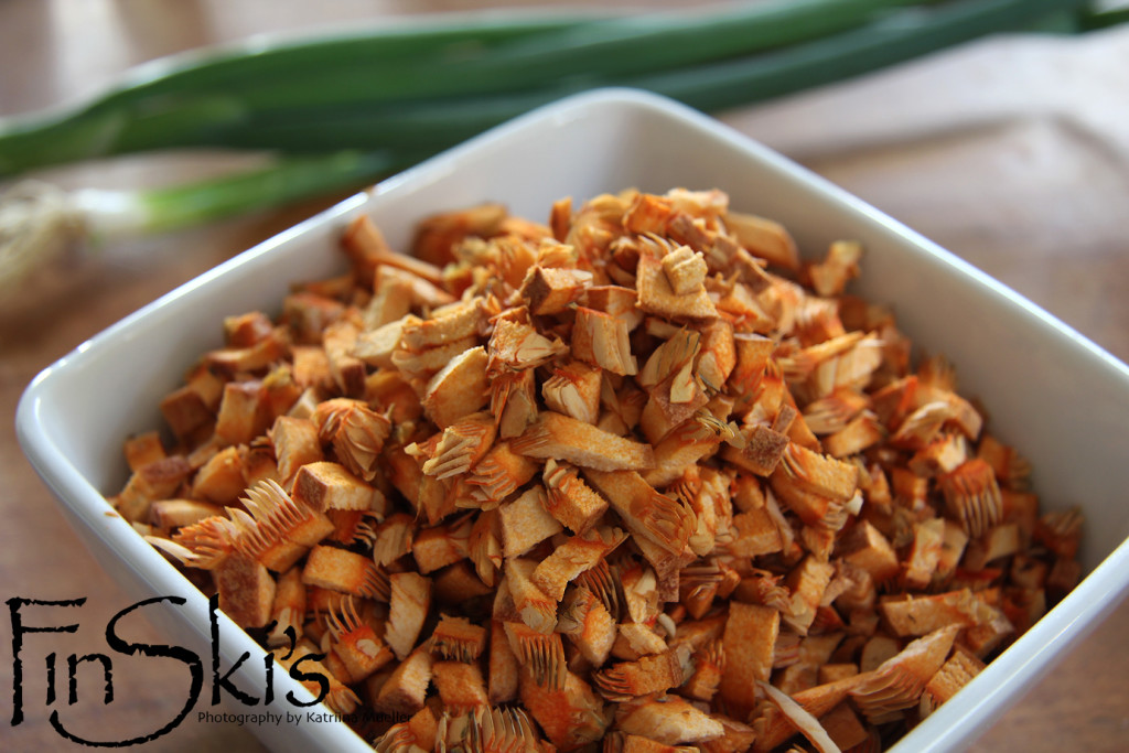 Pine Mushroom Pot Stickers