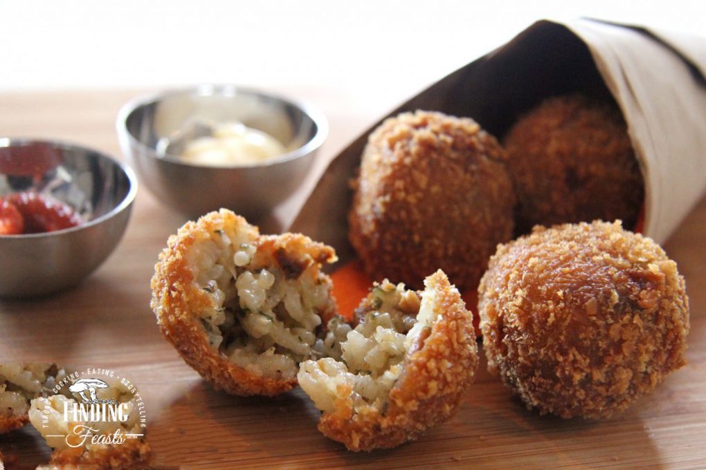 Wild Mushroom Mini Arancini