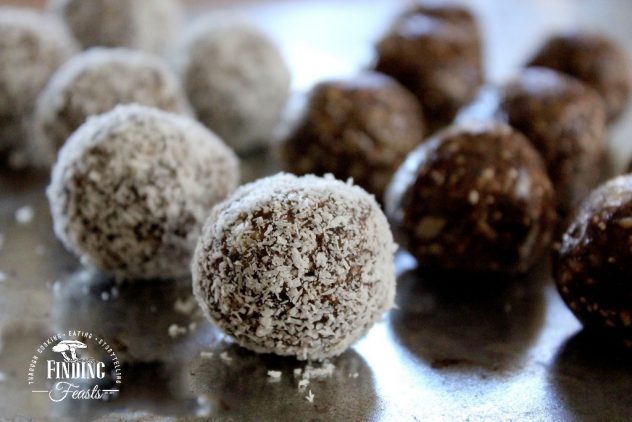 Finding Feasts - Nut Free Chia and Sunflower Seed Bliss Balls 3