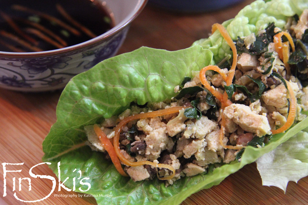 Tofu San Choi Bao w/ Dipping Sauce