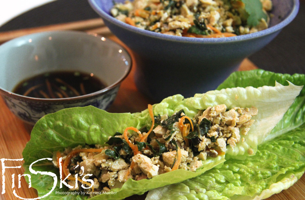 Tofu San Choi Bao w/ Dipping Sauce