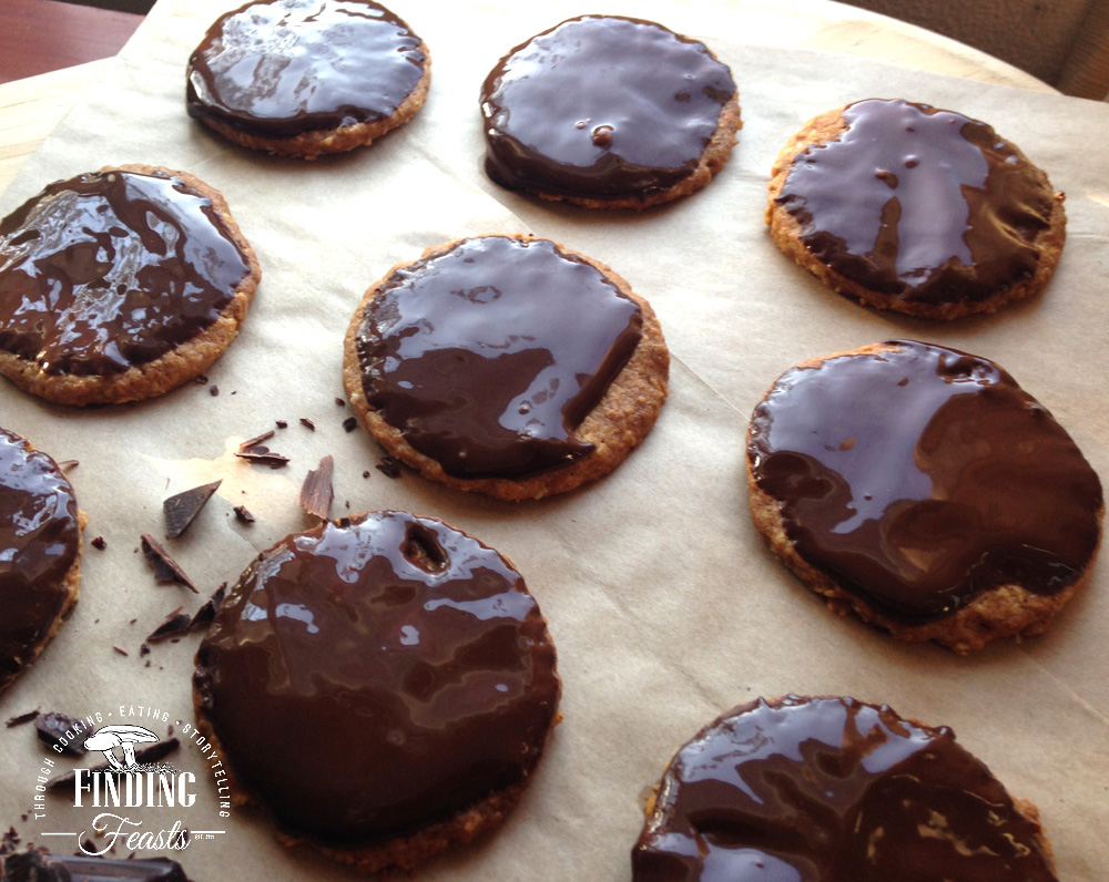 Chocolate Wheaty Biscuits