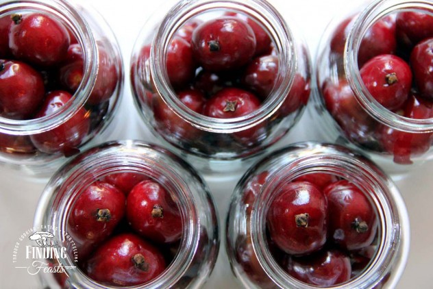 Finding Feasts - Brandied Cherries