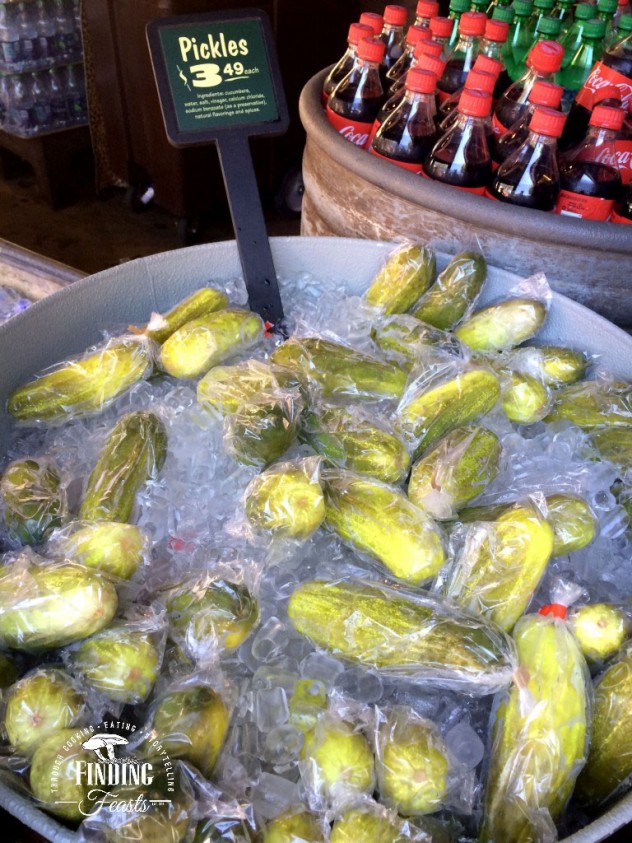 Finding Feasts - Disneyland California Pickles