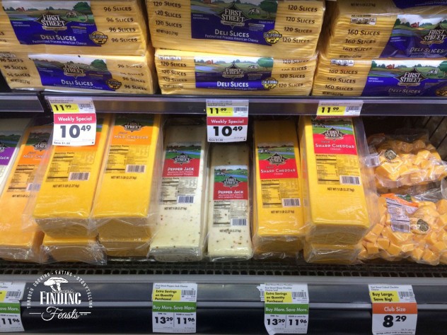 Finding Feasts - bulk American Cheese