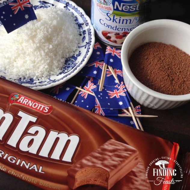 Finding Feasts - Tim Tam & Milo Coconut Balls 