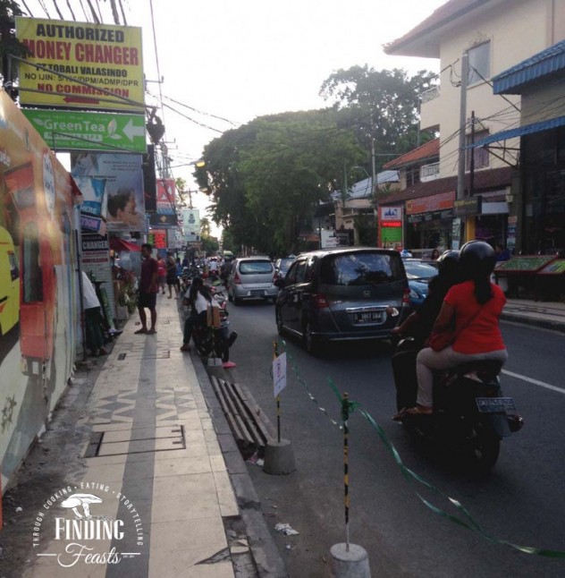 Finding Feasts - Seminyak Street