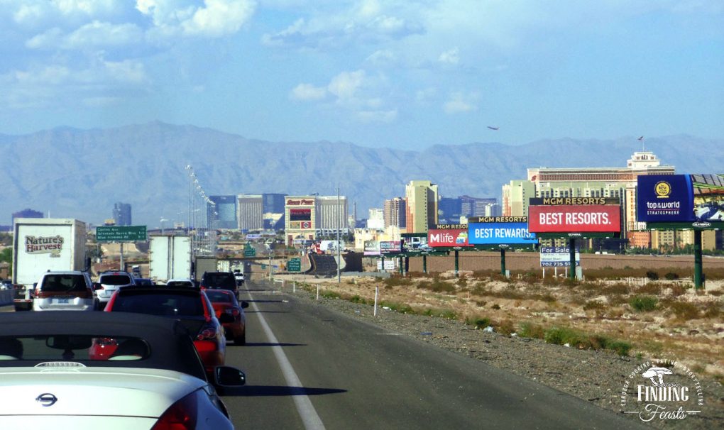 Finding Feasts - Arriving in Las Vegas