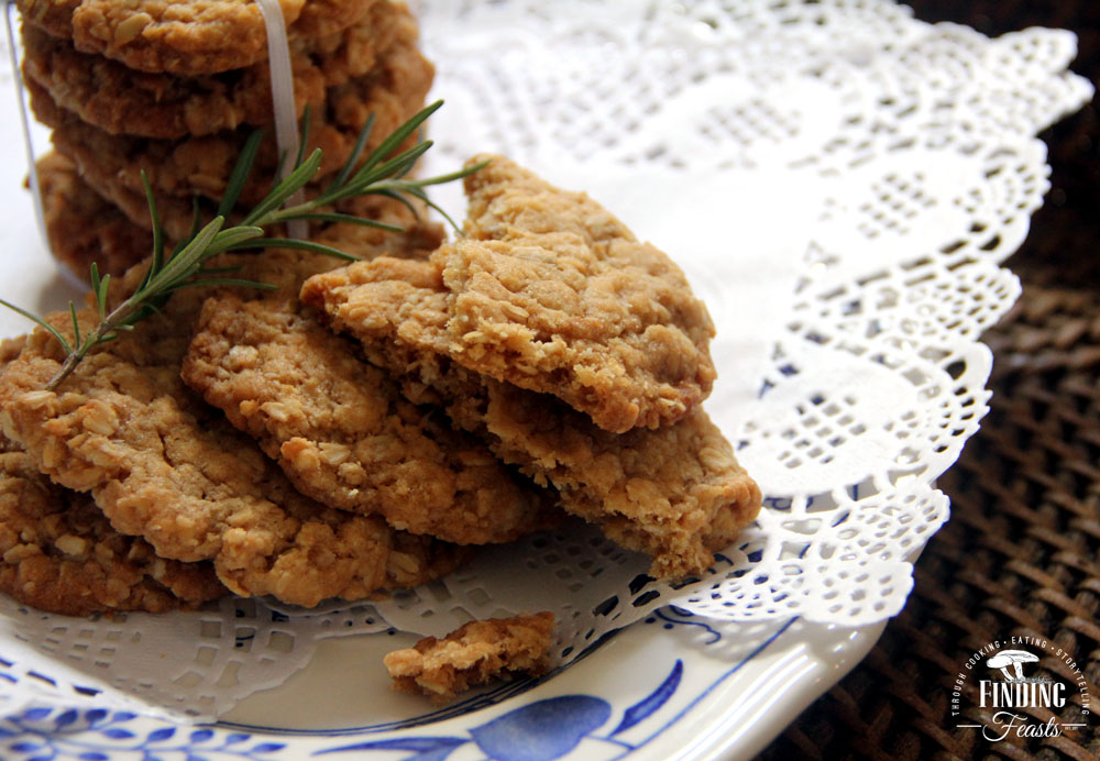 FindingFeasts Anzac Biscuits Main Shot