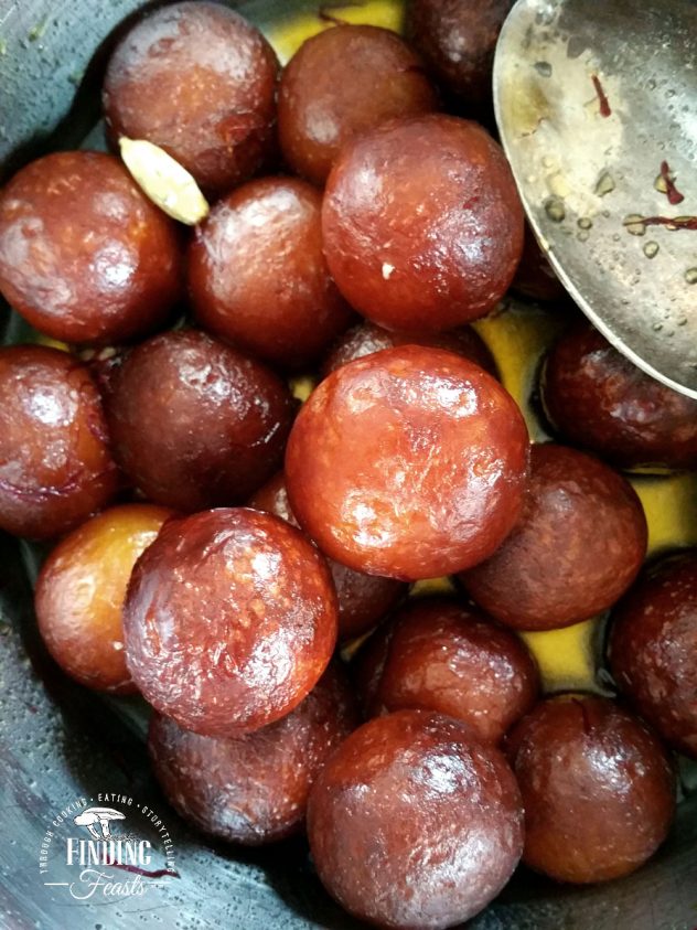 Gulab Jamun | Indian Syrup Soaked Doughnuts