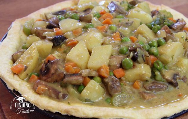 Finding Feasts - Curried Vegetable Pie