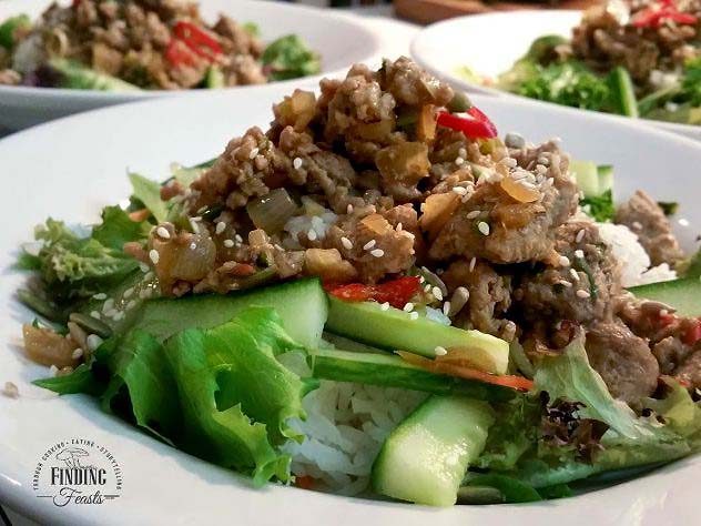 Mince Pork Rice Bowl