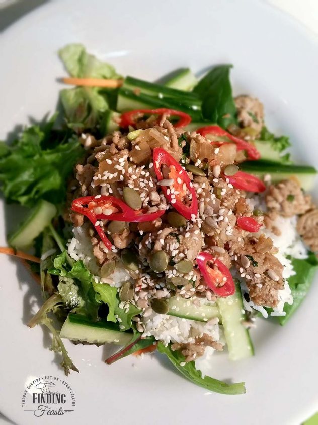 Delicious Pork Mince Rice Bowl