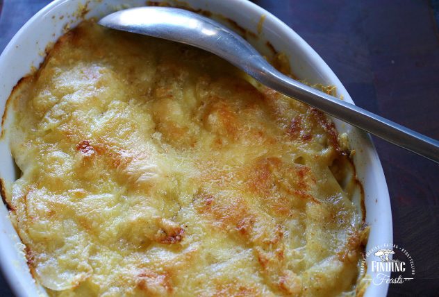 Finding Feasts - Potato Fennel Gratin